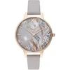 Laikrodis OLIVIA BURTON OB16VM37. Kwarcowy, Kolor pilka. Kobieta.