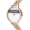 Laikrodis OLIVIA BURTON OB16VS06. Kwarcowy, Kolor balta. Kobieta.