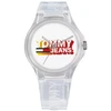 Laikrodis TOMMY HILFIGER 1720027. Kwarcowy, Kolor balta. Unisex.