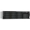 QNAP TS-h1655XeU-RP-8G | 16 vietų plokščias NAS serveris, Intel, 8GB RAM, 2x 10Gb Base-T, RP, RACK