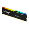 RAM Atmiņa Kingston Fury Beast RGB, DDR5, 16 GB, 6000MHz, CL36 (KF560C36BBE2A-16)