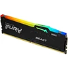 RAM Atmiņa Kingston Fury Beast RGB, DDR5, 16 GB, 5600MHz, CL36 (KF556C36BBEA-16)