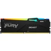 RAM Atmintis Kingston Fury Beast RGB, DDR5, 16 GB, 5600MHz, CL40 (KF556C40BBAK2-16)