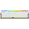 RAM Kingston Atmintis DDR5 Fury Beast RGB 32GB(2*16GB)/5600 CL40 balta