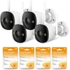 Rinkinys 4 IP kamerų Imou bullet 3 5MP su Imou Protect debesimis