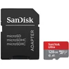 SanDisk Ultra Micro SDXC atminties kortelė 128GB Android 140MB/s A1 UHS-I + adapteris
