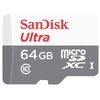 SD MicroSD atminties kortelė 64GB SanDisk Ultra Class 10 su adapteriu