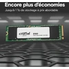 SSD diskas Crucial E100 480GB M.2 2280 PCI-E x4 Gen4 NVMe (CT480E100SSD8)