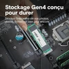 SSD diskas Crucial E100 480GB M.2 2280 PCI-E x4 Gen4 NVMe (CT480E100SSD8)