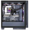 Stacionarus kompiuteris Žaidimų kompiuteris Hyrican COUGAR AIRFACE ECO BK (7545) Ryzen 9 9950X3D vandens aušinimas 64GB/2TB SSD RTX 5080 Win11 Juodas