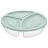 Indelis produktų laikymui 3 skyrių 1,1l, 21,5x21,5x5cm