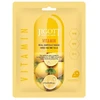 Jigott Vitamin Real Ampoule Mask - lakštinė veido kaukė su vitaminų kompleksu, 27 ml