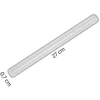 Klijų lazdelė pistoletui 1vnt. 0,7*27cm skaidri 011404