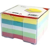 Lapeliai užrašams 76x76 cm plastikiniame dėkle, 500 vnt