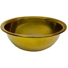 Metalinis dubenėlis aukso spalvos 22cm 6630-22