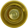 Metalinis dubenėlis aukso spalvos 22cm 6630-22