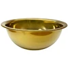 Metalinis dubenėlis aukso spalvos 24cm 6630-24