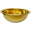 Metalinis dubenėlis aukso spalvos 26cm 6630-26