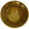 Metalinis dubuo aukso spalvos 22cm 3397-22