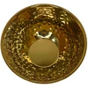Metalinis dubuo aukso spalvos 26cm 3397-26