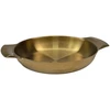Metalinis dubuo-lėkštė 22cm 003-22 aukso spalvos