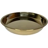 Metalinis padėklas 30cm apvalus aukso spalvos 8373-30