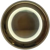 Metalinis padėklas 34cm apvalus aukso spalvos 8373-34