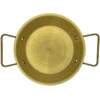Metalinis padėklas-lėkštė su rankenomis 22cm 004-22