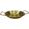 Metalinis padėklas-lėkštė su rankenomis 22cm 004-22