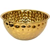 Metalinis serviravimo dubuo auksinis 14 cm