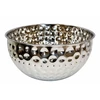 Metalinis serviravimo dubuo sidabrinis 20 cm