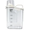 Plastikinis indas su dangteliu 2500 ml