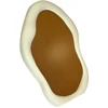 Plastikinis veidrodis 25x17.5cm AC259