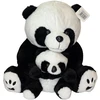Pliušinė Panda su vaiku 35cm 0722-16