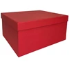 Popierinė dovanų dėžutė raudona 23,5 x 19 x 11, 1 vnt
