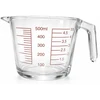 Stiklinis matavimo indelis 500 ml