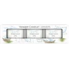 Yankee Candle Aromatinių žvakių rinkinys (Clean Cotton), 3 x 37 g