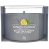 Yankee Candle Juodas Tea & Lemon Scented Candle kvepianti žvakė, 37 g