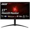 Monitorius Acer Nitro XV275KP3 (69 cm (27 col.), juodas, UltraHD/4K, IPS, AMD Free-Sync, USB-C, 160Hz Panel)