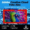 „Adobe Creative Cloud Photography“ prenumerata | 1 metai | 1TB | PC/Mac