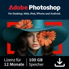 Adobe Systems Adobe Photoshop | 1 Jahr | 100GB Cloudspeicher