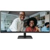 Monitorius AOC | CU34E4CW | 34 " | VA | UWQHD | 120 Hz | 4 ms | 3440 x 1440 pikselių | 350 cd/m² | HDMI jungtys quantity 2 | Juodas