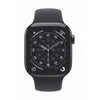 Išmanusis laikrodis „Apple Watch 11 GPS + Cellular“, 42 mm, titano spalvos sportinis dirželis, M/L, juodas (MF8T4ZR/A)