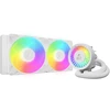 ARCTIC Liquid Šaldiklis III Pro - 280 A-RGB procesoriaus aušintuvas, baltas