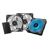 Ventiliatorius Arctic P14 PWM PST RGB 0dB 3-pack + Hub (ACHAN00256A)