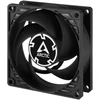 ARCTIC P8 Silent ypač tylūs korpuso ventiliatoriai, 3-pin, 80mm, juodi, 5 vnt.