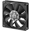 ARCTIC P8 Slim PWM PST korpuso ventiliatorius, 4-pin, 80mm, juodas