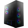 ARCTIC Xtender PC-kompiuterio korpusas, Midi-Tower, E-ATX, RGB, Tempered Glass – juodos spalvos