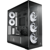 ARCTIC Premium E-ATX PC korpusas Xtender VG, juodas