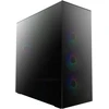 Arctic Xtender (Juodas) mirrow juodas window with GPU vertical mount